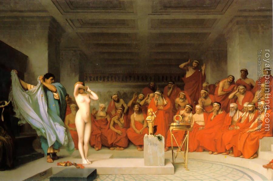 Jean-Leon Gerome : Phyrne before the Areopagus Jean-Leon Gerome : Phyrne before the Areopagus